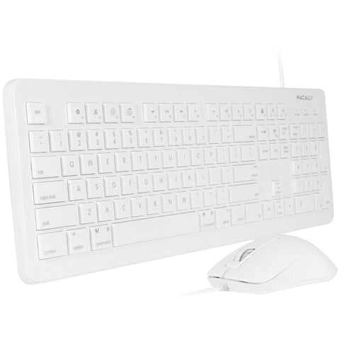 Macally Full-size Usb 2.0 Keyboard & Optical Mouse Combo