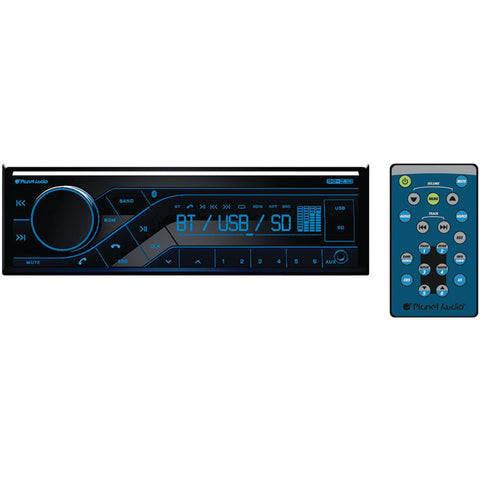 Planet Audio Single-din In-dash Mechless Am And Fm Receiver With Bluetooth