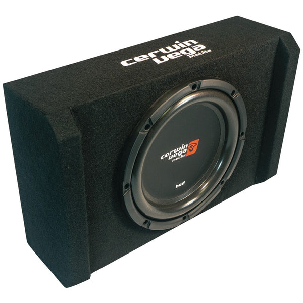 Cerv Hed Series Subwoofer In Sealed & Shallow Mini Enclosure (12")