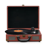 Pyle Home Bluetooth Vintage Briefcase-style Turntable Speaker System