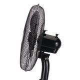 Brentwood Koolzone 16" Oscillating Desk Fan (black)