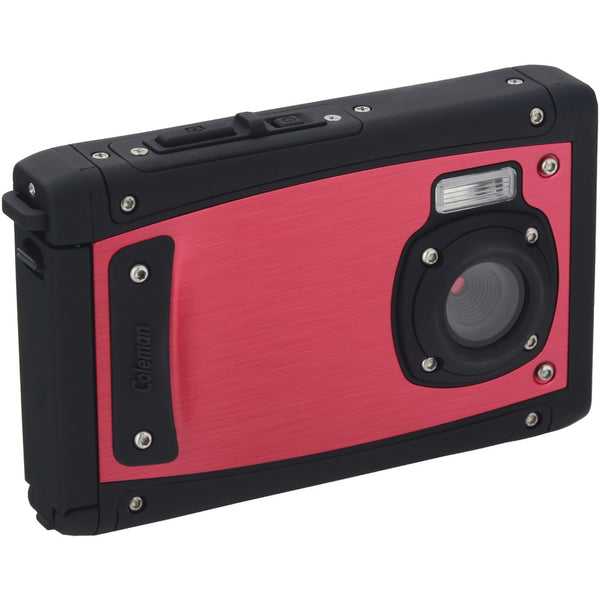 Coleman 20.0-megapixel Venturehd 1080p Underwater Digital Camera (red)