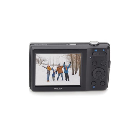 Minolta 20-megapixel Mn5z Hd Digital Camera With 5x Zoom (black)