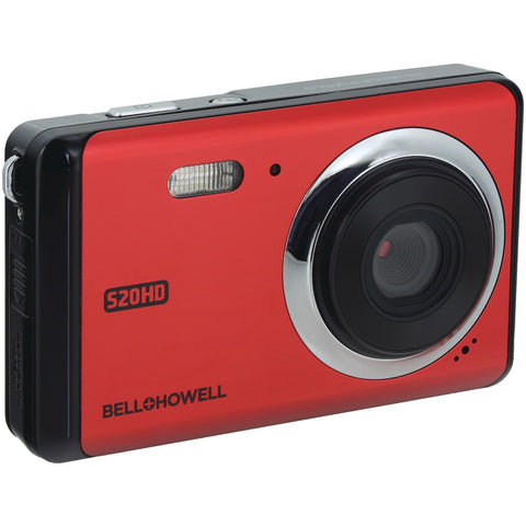 Bell+howell 20-megapixel 1080p Hd S20hd Digital Camera (red)