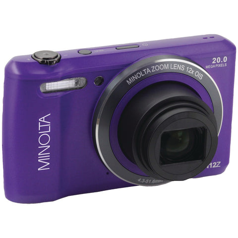 Minolta 20.0-megapixel Hd Wi-fi Digital Camera (purple)