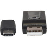 Manhattan Usb-c And A Combo Multi-card Reader And Writer