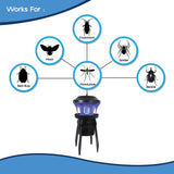 Serene Life 330 Square-ft Indoor And Outdoor Electric Bug Zapper