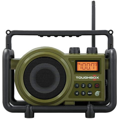 Sangean Toughbox Fm And Am And Aux Ultra-rugged Digital Rechargeable Radio