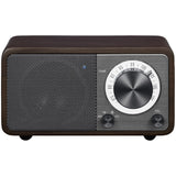 Sangean Wr-7 Series Mini Wood-cabinet Bluetooth Speaker With Fm Tuner (dark Cherry)