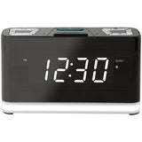 Ilive Platinum Bluetooth Voice-activated Clock With Amazon Alexa Compatibility