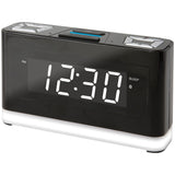 Ilive Platinum Bluetooth Voice-activated Clock With Amazon Alexa Compatibility