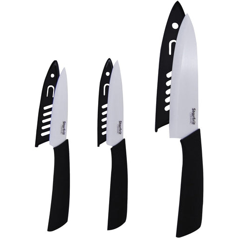 Starfrit 3-piece Set Of Ceramic Knives