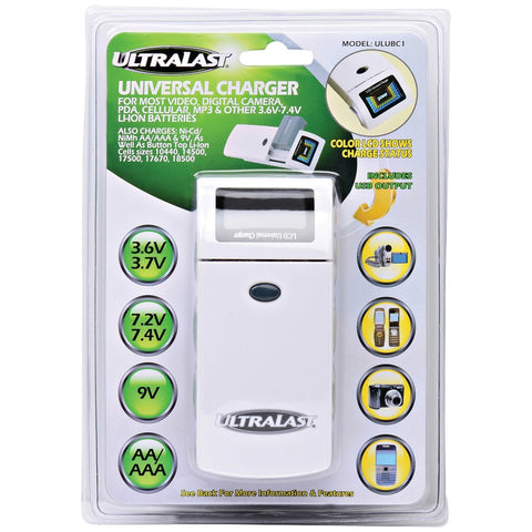 Ultralast Ulubc1 Univeral Battery Charger