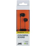 Jvc In-ear Headphones With Microphone (black)