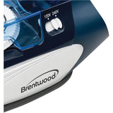 Brentwood Appliances Dual-voltage Nonstick Travel Steam Iron