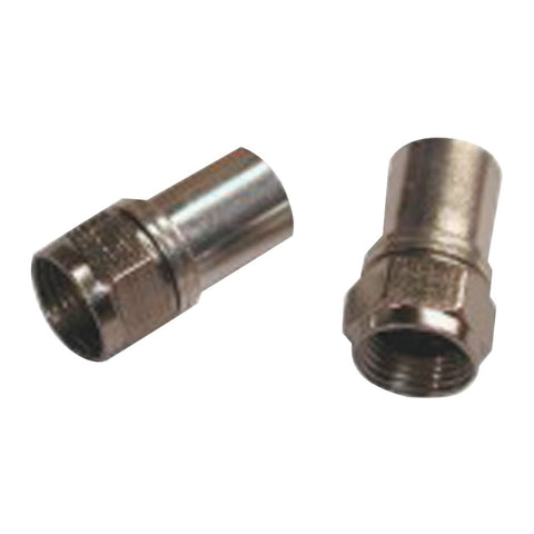 Eagle Aspen Radial Compression Rg6 Connectors With O-ring 100 Pk