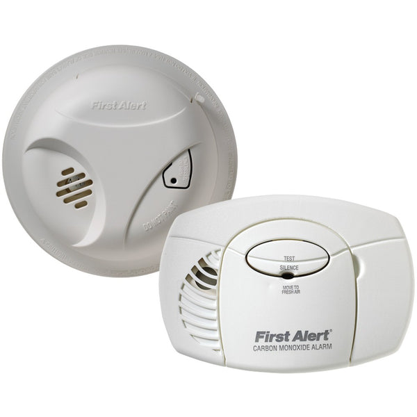 First Alert Smoke Alarm & Carbon Monoxide Detector Combo Pack
