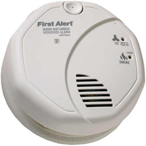 First Alert Battery-operated Combination Smoke And Carbon Monoxide Alarm With Voice Location