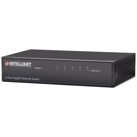 Intellinet 5-port Gigabit Desktop Ethernet Switch