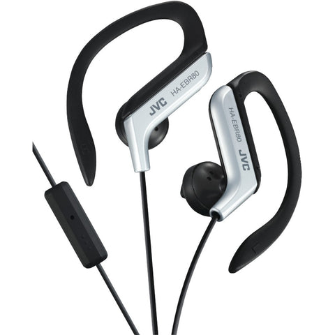Jvc In-ear Sports Headphones With Microphone & Remote (silver)