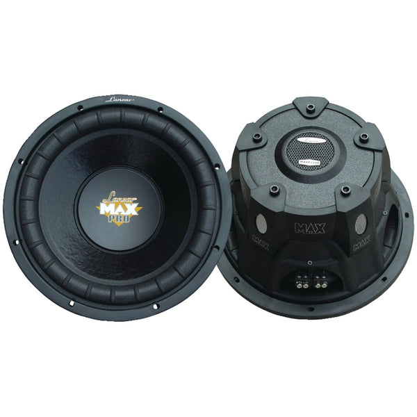 Lanzar Maxpro Series Small 4Ohm Dual Subwoofer (12", 1,600 Watts)